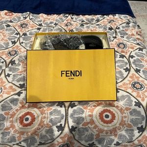 Fendi - Logo Jacquard Loafers